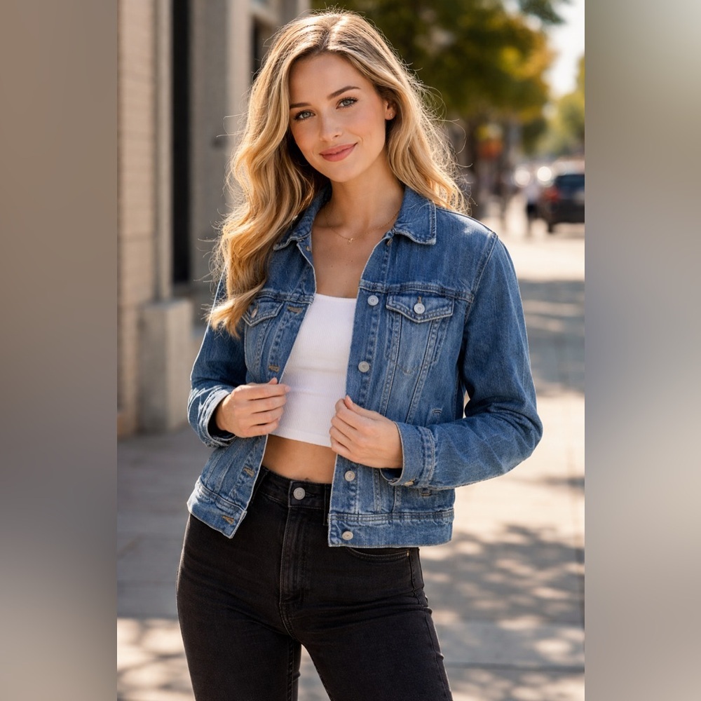 Old Navy Classic Blue Denim Jacket